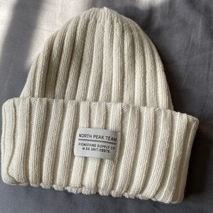 White Beanie